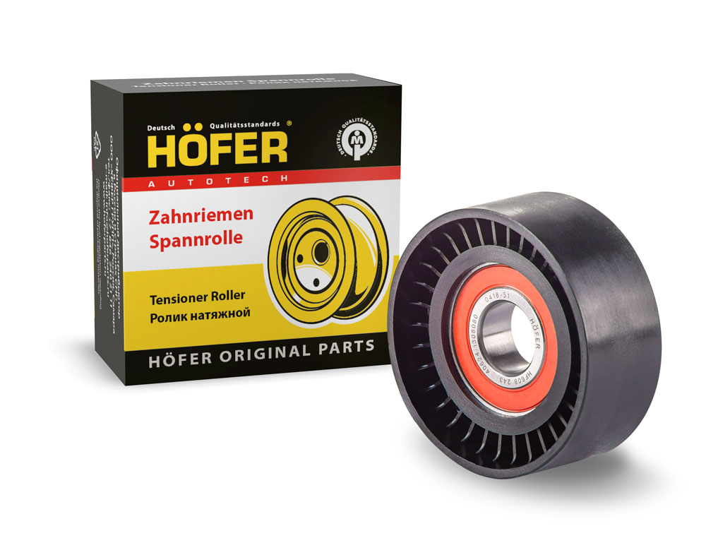 Ролик натяжной ГАЗ дв. ЗМЗ 40524 Евро-3, УМЗ 4216 Евро-4, А274 HOFER