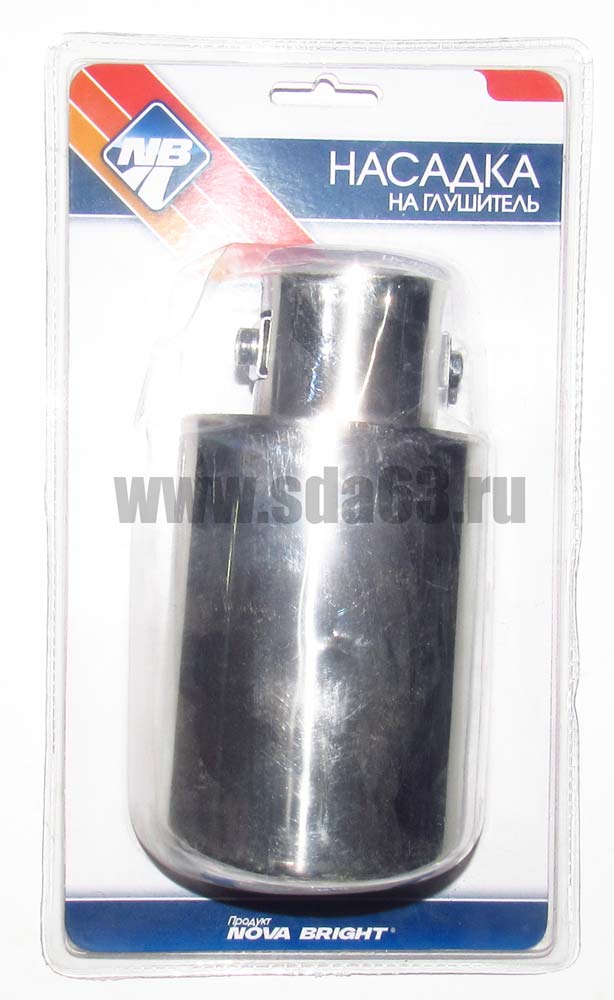 Насадка на глушитель D50 mm Nova Bright 
