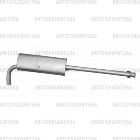 Глушитель Газель-Бизнес УМЗ 4216 Евро-3 ПРЕМИУМ
