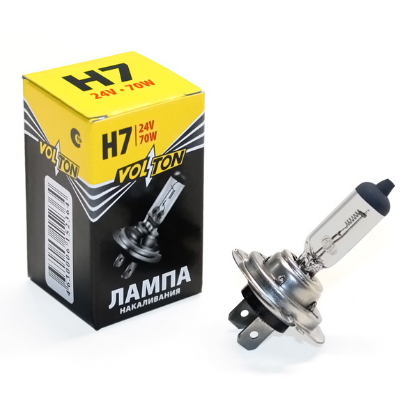 Лампа H7 24V 70W VOLTON