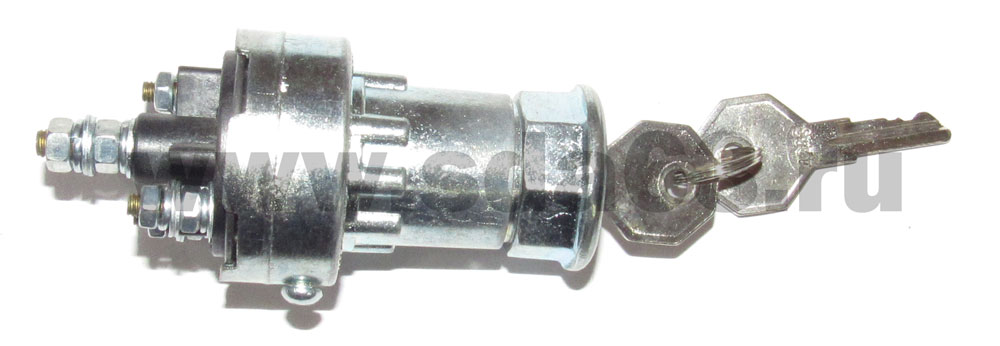 Замок зажигания ГАЗ 53, ПАЗ, УАЗ с/о, АЗЛК мет. корпус
