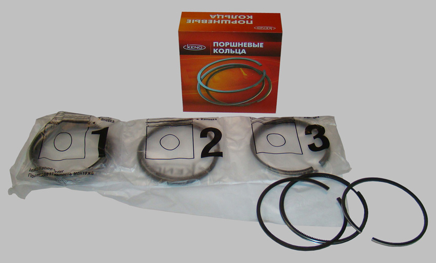 Кольца поршневые D 93,0 к-т KENO