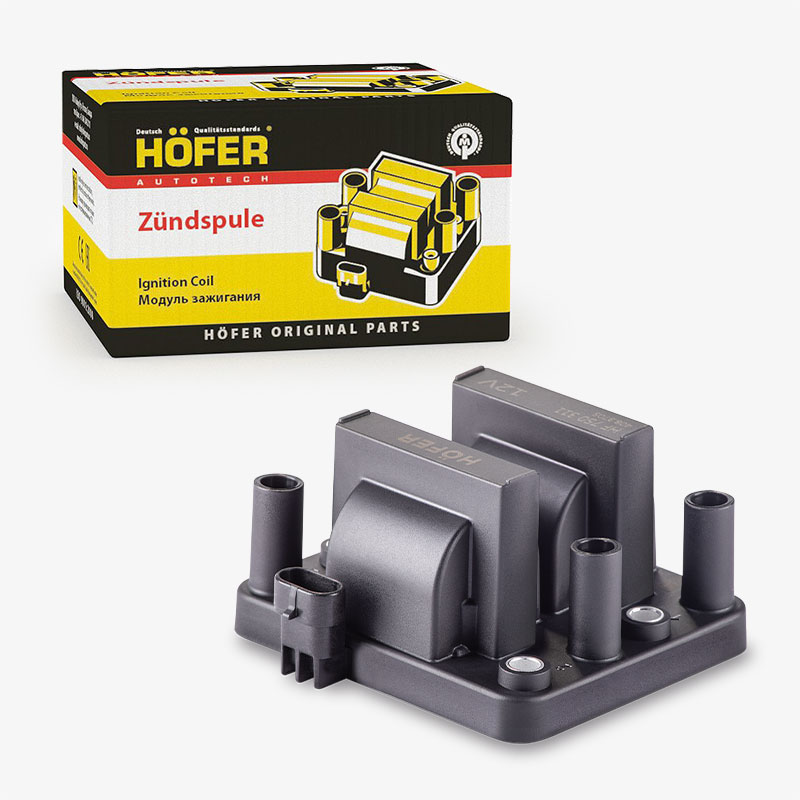 Катушка зажигания Газель-Бизнес, дв. УМЗ 4216 (408.3705) HOFER