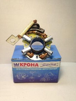 Траверса (щёточный узел) ВАЗ 2110-12, 1118, 2170 (для старт. 2110-13 Прамо) КРОНА г.Самара