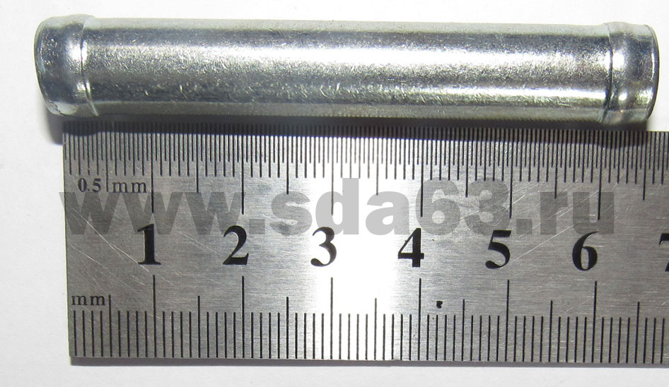 Переходник шлангов отопителя  10*10мет.