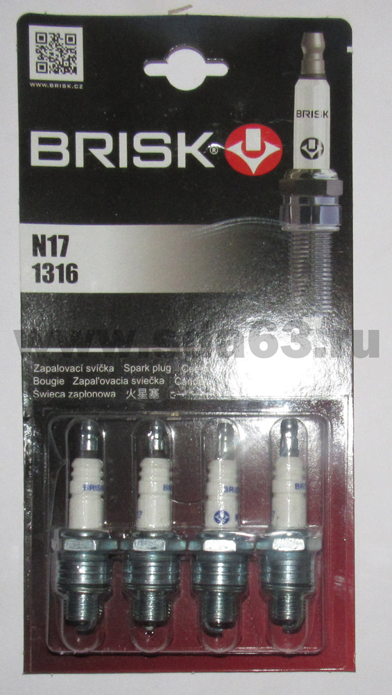 Свеча зажигания ГАЗ 402 (4 шт.) BRISK CLASSIC
