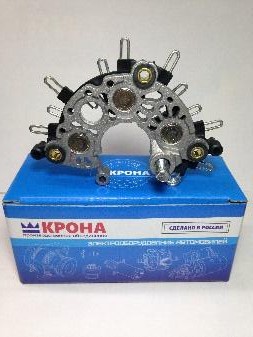 Диодный мост ВАЗ 2170, 2190, Lada Largus (к ген. 523.3701, 231007633R 110А BOSCH) КРОНА г.Самара