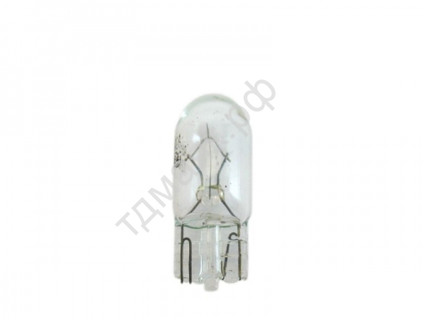 Лампа 5W 12V W2.1x9.5d бесцокольная фонарь осв. ном. знака, габариты АВТОСВЕТ (упак.100шт) 