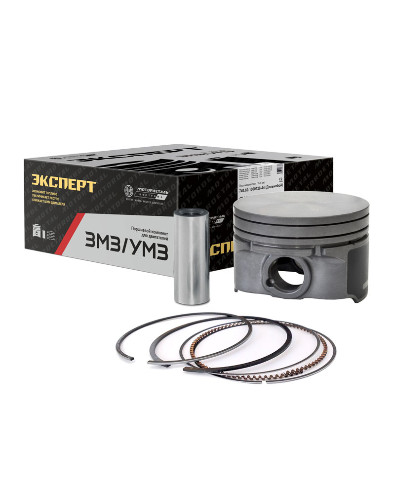 Поршень с пальцем и кольцами Газель-Бизнес, NEXT дв. А274 EvoTech D 97,5 C  к-т Эксперт Мотордеталь