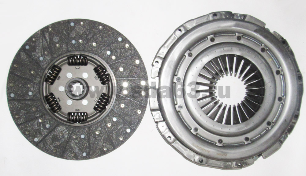 Сцепление в сборе Газон Next, ГАЗ 33106, ПАЗ Vector дв.Cummins 3.8, ЯМЗ 5344  (160-11-006) MEGAPOWER