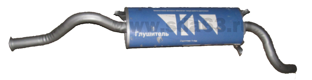 Глушитель ВАЗ 2114 КД ТД "Глушитель" г. Тольятти