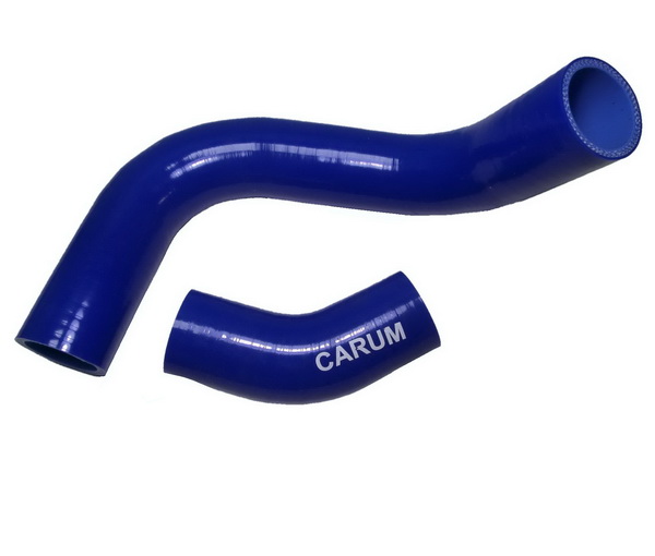 Патрубки охлаждения ГАЗ 53, 3307 с/о дв. ЗМЗ 511 (2 шт.) силикон CARUM