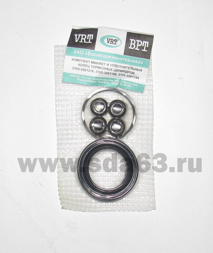 Р/К суппорта ГАЗ 3302 (РТИ) VRT