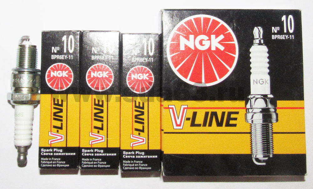 Свеча зажигания ВАЗ 2108-10 инж. 8 кл. (4 шт.) NGK