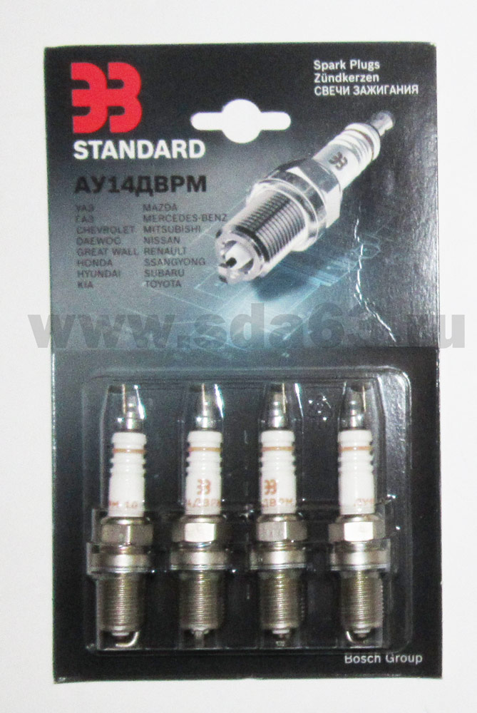 Свеча зажигания ГАЗ 40624 Евро-3 (4 шт.) Энгельс