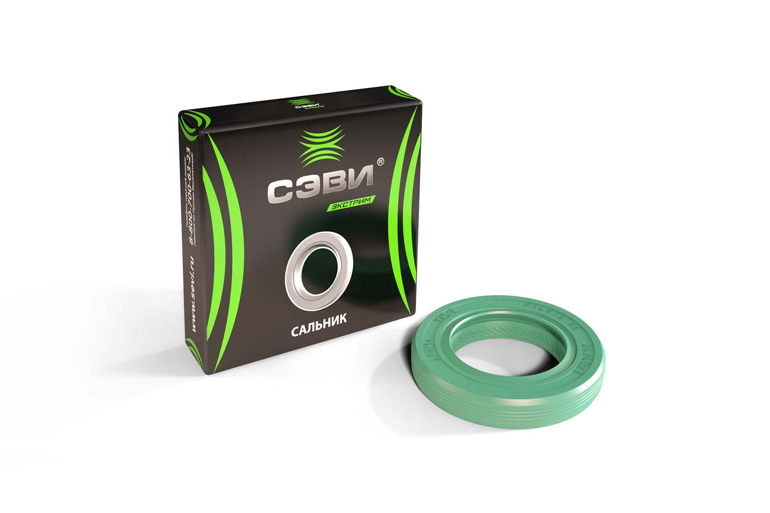 Сальник передней крышки ГАЗ 3310 Валдай, Газон-NEXT дв. Cummins 3.8  24*40*7 (8029) SEVI Экстрим 