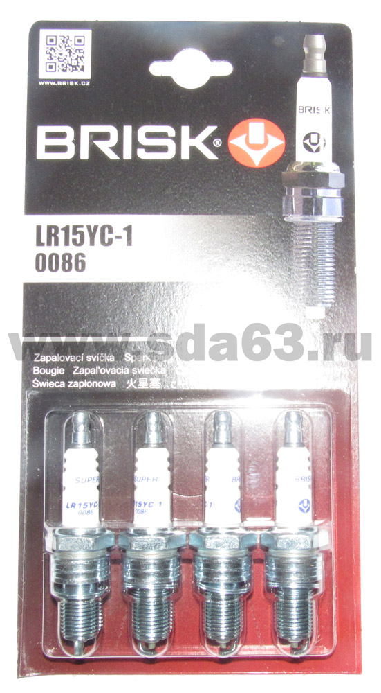 Свеча зажигания ГАЗ, УАЗ HOFER HF775243 с дв. УМЗ-421 0,7 мм
