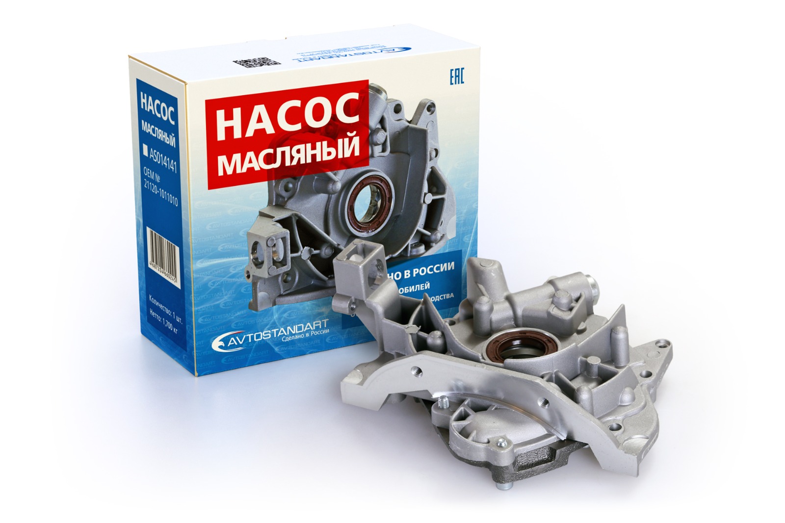 Насос масляный ВАЗ 2112 Автостандарт