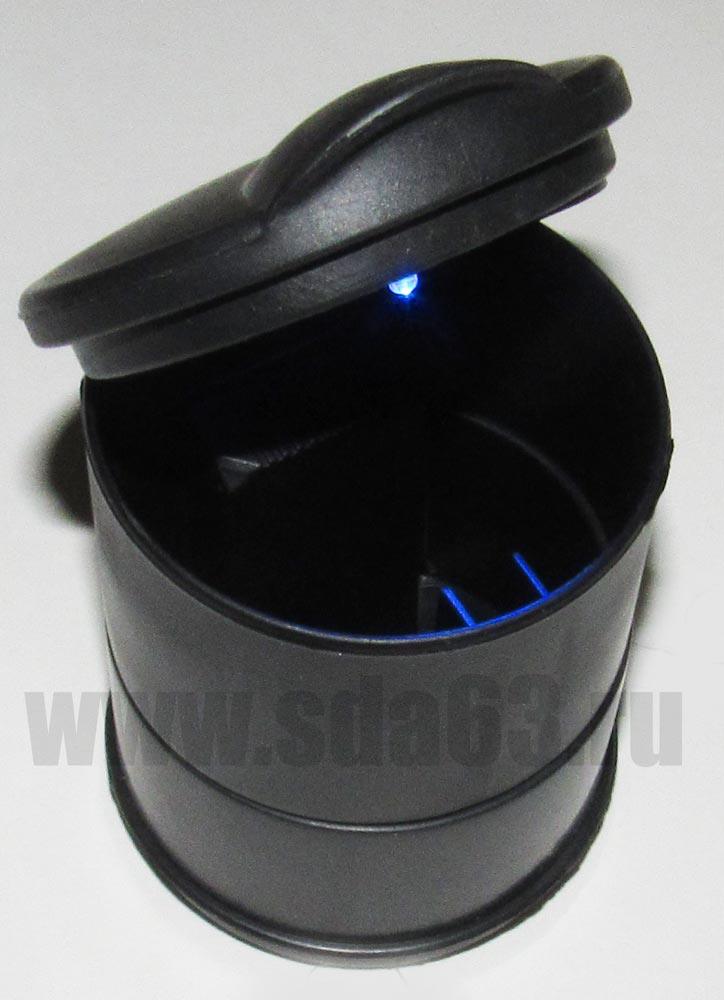 Пепельница черная 