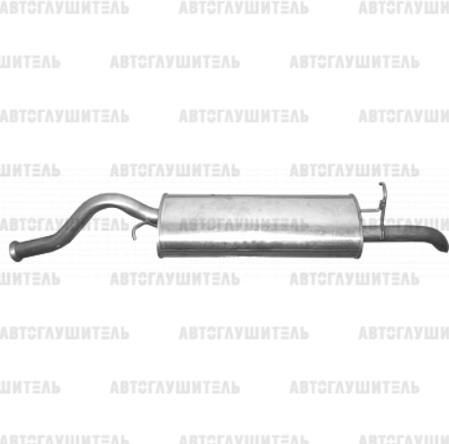 Глушитель ВАЗ 2190 Гранта  Автоконтинент