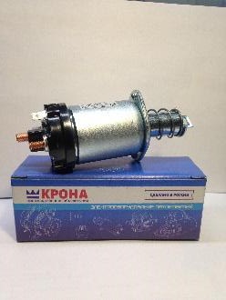 Втягивающее реле ВАЗ 2110, 2112, 2170 (для стартера 57 серии КЗАТЭ) 2 кр. отв. Крона г.Самара