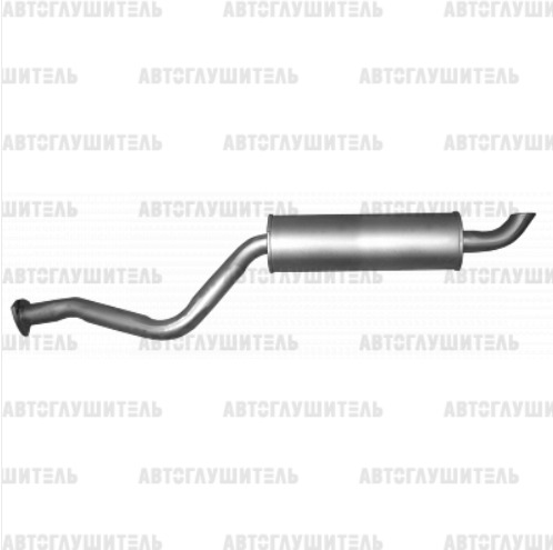 Резонатор УАЗ 3303 Евро-3 (дв.4213) инж. Автоконтинент