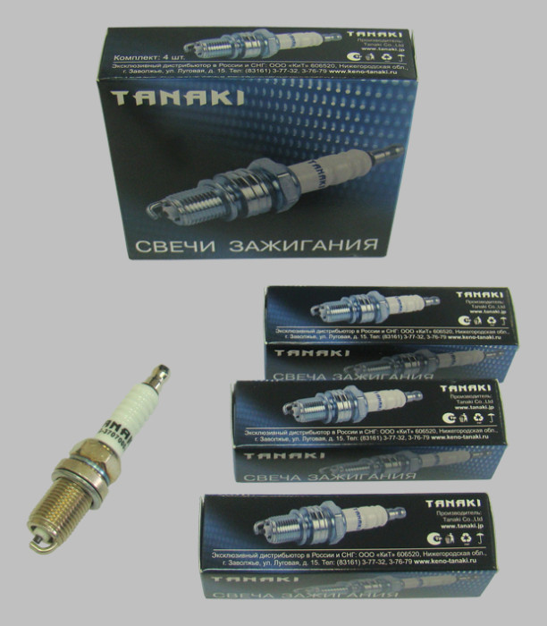 Свеча зажигания ВАЗ 2110-12 инж. 16 кл. (4 шт.) DR17YC TANAKI