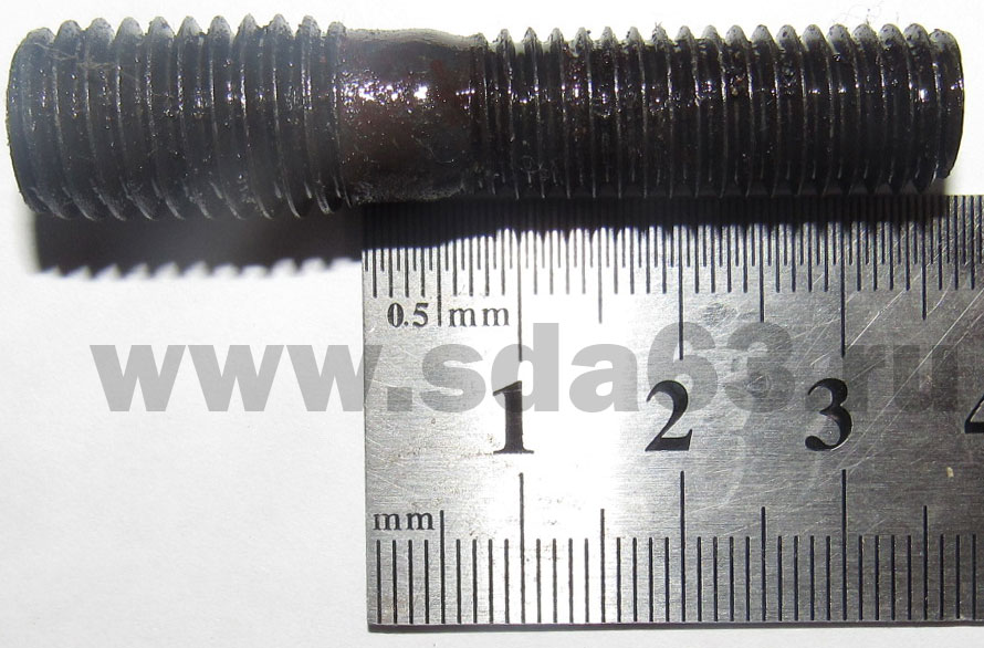 Шпилька ремонт. М10/12*1,5*35 прием. трубы ГАЗ 2410