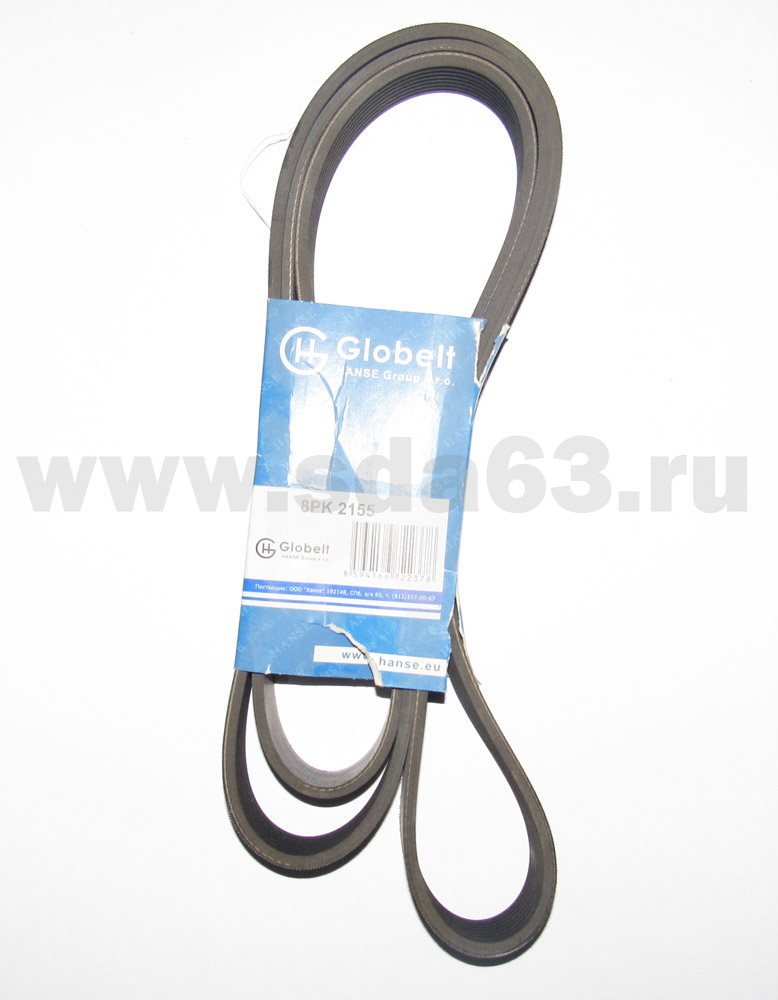 Ремень поликлиновой Газель-Бизнес дв. Cummins 8РК2155 FUJI
