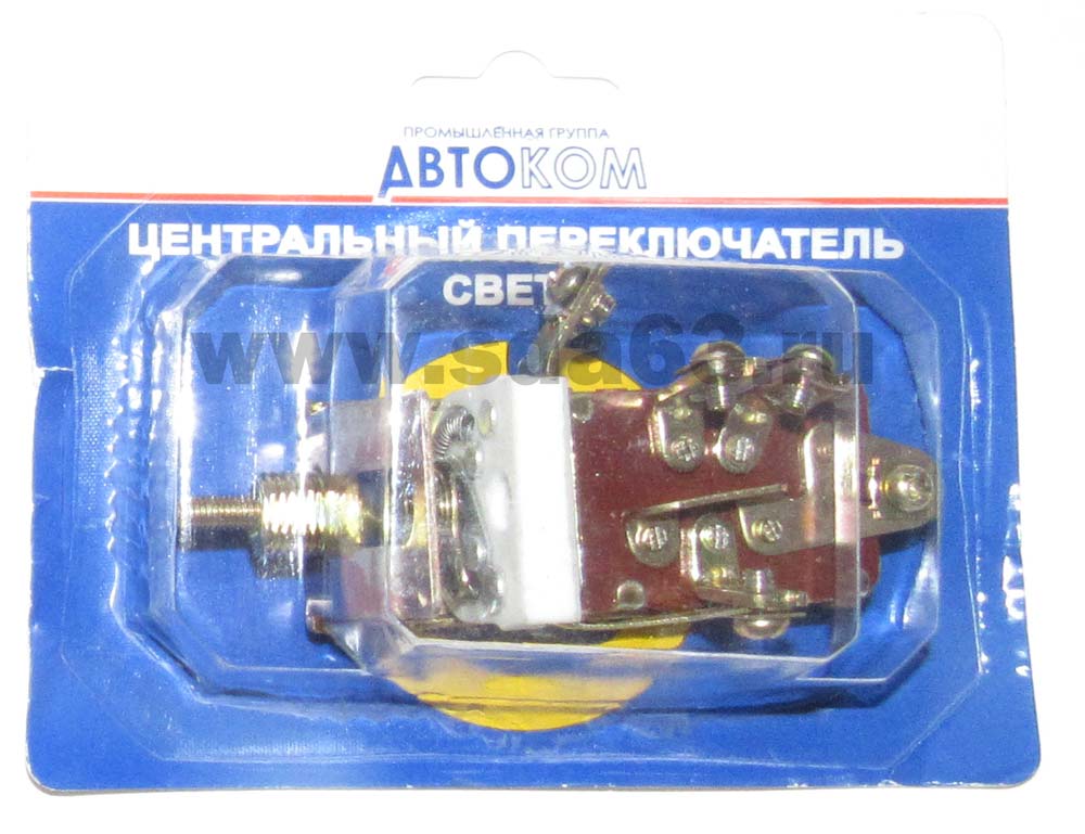 Переключатель света центр. ГАЗ 53, УАЗ ( под болт) П312
