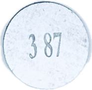 Шайба регул. клапанов 3,87