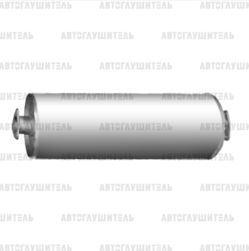 Глушитель УАЗ 31604 (2 фланца) Автоконтинент