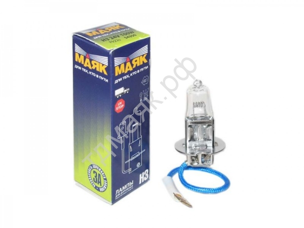 Лампа H3 24V 100W МАЯК