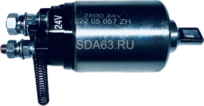 Втягивающее реле ГАЗ, ПАЗ дв. Cummins 3.8 24В