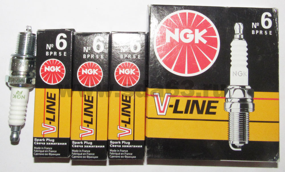 Свеча зажигания ГАЗ 406 (4 шт.)  NGK
