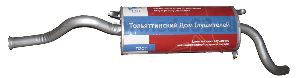 Глушитель ВАЗ 2115 ТДГ ГОСТ  ТД "Глушитель" г. Тольятти
