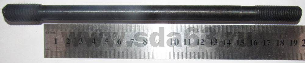 Шпилька ремонт. головки блока  ГАЗ 402, 511  М12/14*1,25*190 (уп. 5 шт.)