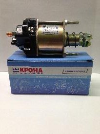 Втягивающее реле ВАЗ 2101-07, 21213 (для стартера 35.3708 КЗАТЭ), 3 креп. отв. с/о КРОНА г.Самара