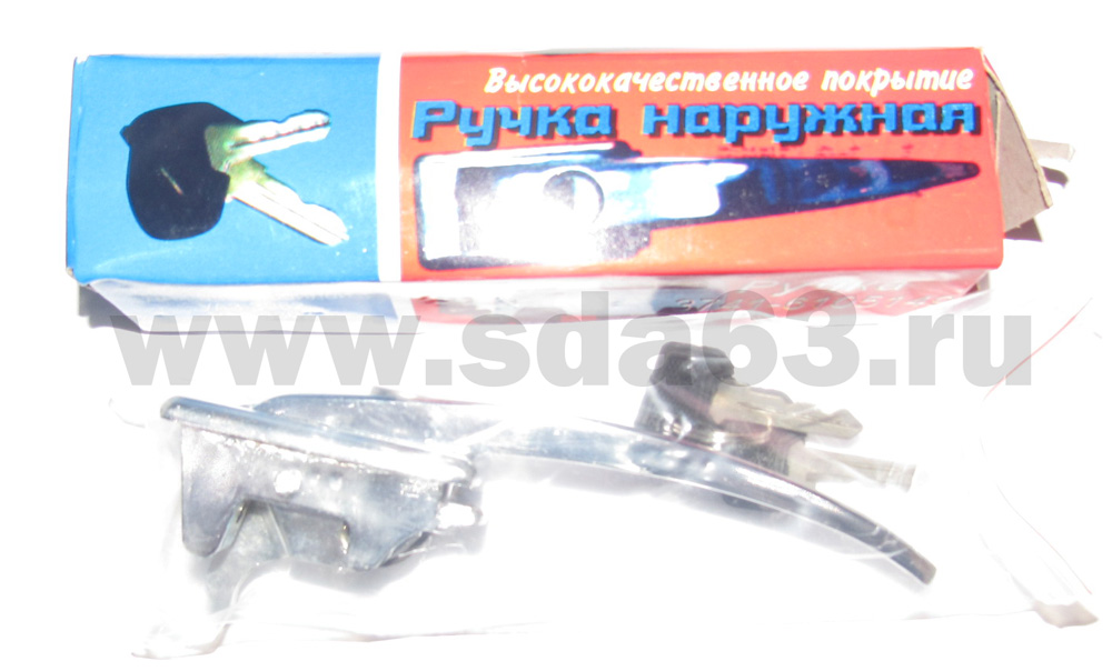 Ручка наружняя УАЗ 452 хром завод