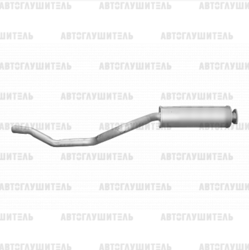 Резонатор УАЗ 330363 Евро-3 (дв. 4213) удл. грузовик  Автоконтинент