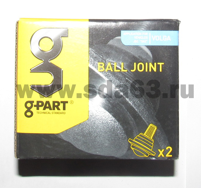 Шаровая опора перед. подв. ГАЗ 31105 верх. G-PART ГАЗ