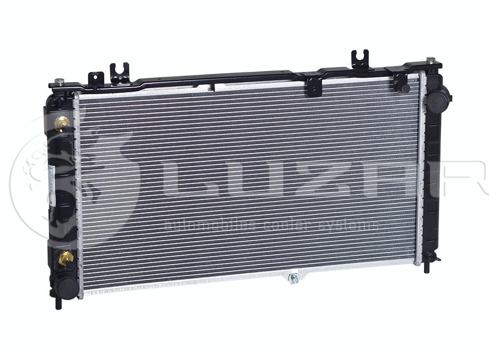 Радиатор охл. алюм. ВАЗ 2190 Гранта AКПП паяный LUZAR