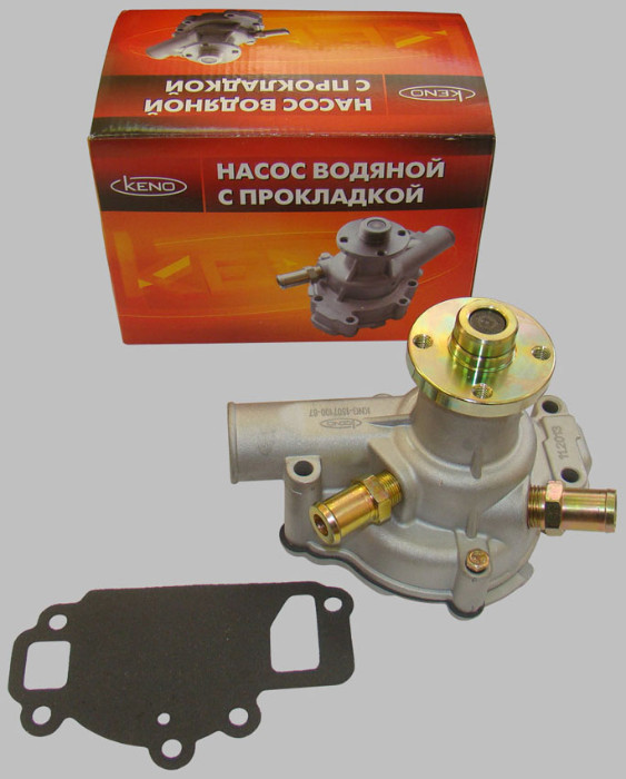 Насос водяной Газель-Бизнес, NEXT дв. УМЗ 4216 Евро-4 (два толстых штуцера) KENO